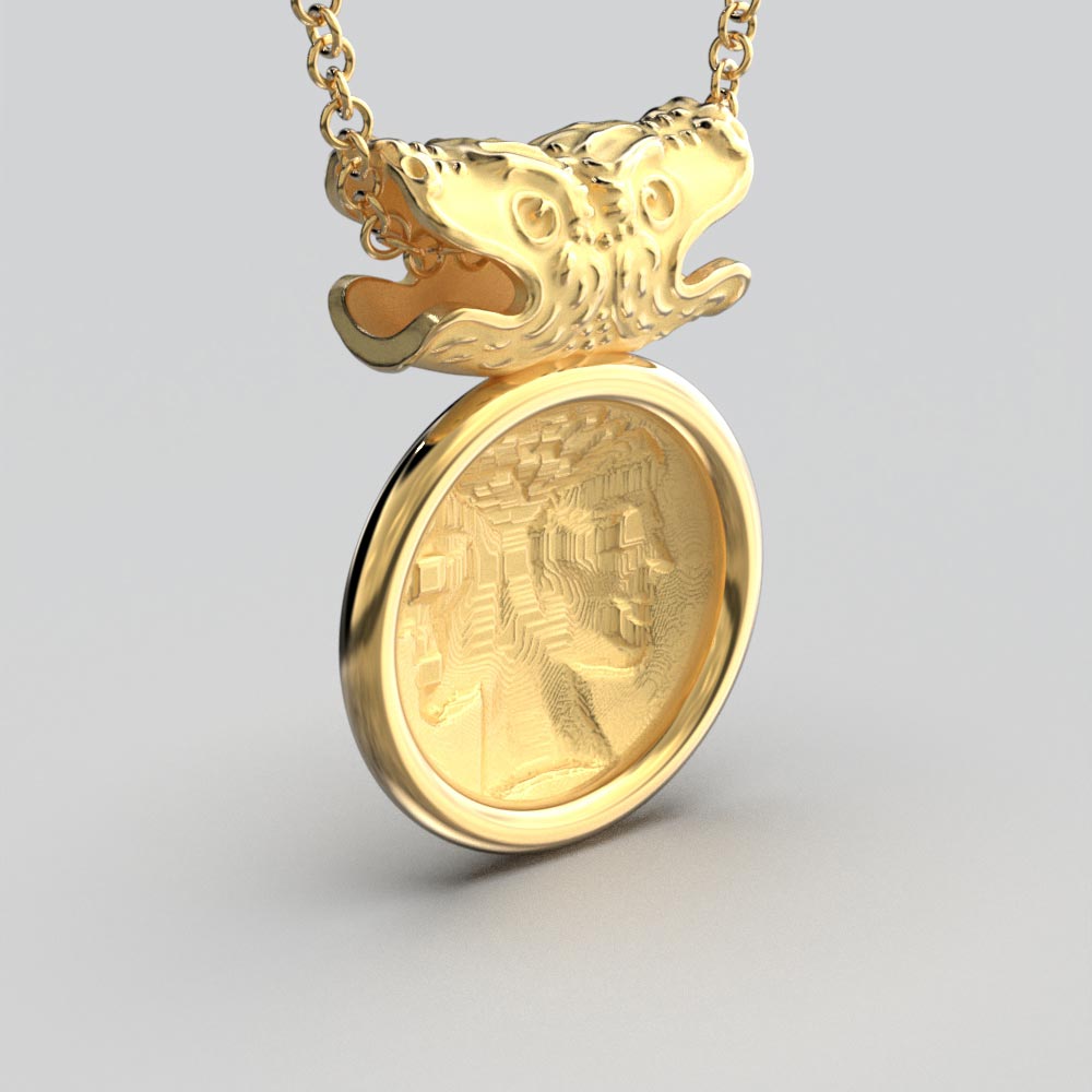 Roman god janus jewelry hot sale